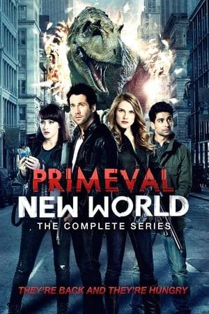 A North American spin-off of the hit U.K. television series, Primeval: New World follows a specialized team of animal experts and scientists that investigates the appearance of temporal anomalies and battles both prehistoric and futuristic creatures.