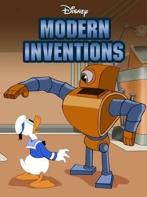 Donald Duck goes to a museum of modern inventions. After getting in without paying, he meets a robot butler who takes Donald's hat every time he sees him. Donald is very annoyed by this and magically fixes himself a new hat every time this happens and strolls on. Ignoring the sign not to touch it, Donald starts playing with a wrapping machine and ends up being wrapped himself. He also encounters and tries out a robot nursemaid and a fully automatic barber chair. They both don't do him much good.