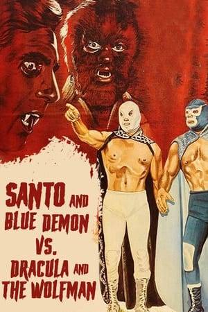 After facing defeat at the hands of Cristaldi the magician, Dracula is back to seek revenge and rule the world. With the help of Wolfman and his legion of followers, victory seems eminent. Professor Cristaldi, a descendant of the magician, is warned about Dracula's plans and calls upon El Santo and Blue Demon in the hopes that they can put the infamous Count and the werewolf down for good.
