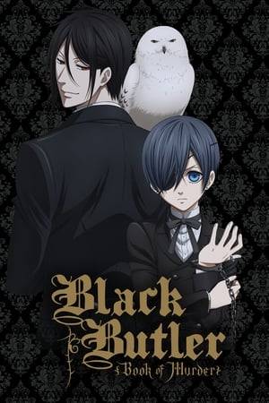 At the Queen’s request, Ciel and the demon butler Sebastian host an extravagant dinner party for the who’s who of the London underground. But an evening that begins with the promise of unmatched elegance quickly spirals into mayhem when their most distinguished guest is found murdered in his room. Now, trapped in the Phantomhive Manor by a dark and stormy night, Ciel and Sebastian must work together with their high-class guests, including the legendary author Sir Arthur Conan Doyle, to find the murderer in their midst before the blame falls on the host and his somewhat suspicious staff.