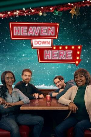 Inspired by Mickey Guyton’s song of the same name, “Heaven Down Here” tells the story of four disparate people who find themselves stranded in a local diner on Christmas Eve when a snowstorm hits the town. Imani is a widowed mother of two who’s having trouble making ends meet and reluctantly agrees to work the Christmas Eve shift, where she clashes with her boss Dan, who doesn’t exactly embody the Christmas spirit. Felix is a local pastor desperately trying to secure food for parishioners while his faith is challenged by his son's alienation. Clara is a hospice nurse with an obstinate patient and whose daughter is moving away, causing her to question her place in this world. Throughout the evening, these four bicker, bond and unwittingly provide each other with the answer to their respective prayers.