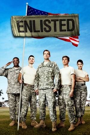 Enlisted is based on Kevin Biegel's relationship with his siblings. The comedy follows three very different brothers working together in the Army at a small base in Florida.