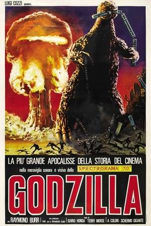 A re-edited Italian-language dubbed version of Godzilla, using as a basis the U.S. version Godzilla, King of the Monsters! (1956), plus WWII newsreel footage and clips from other monster 1950's movies. The re-edited film was then colorized via a process called Spectrorama 70 consisting of applying various colored gels to the black and white footage. The film's opening and ending also features new music composed by musician Vince Tempera (under the pseudonym Magnetic System).