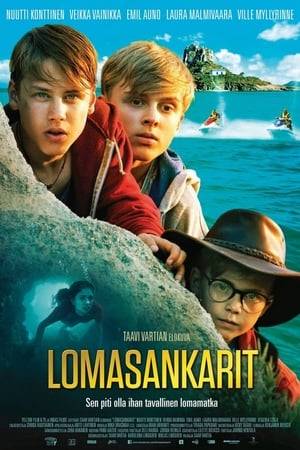 It was supposed to be just an ordinary holiday on sunny Kos, but Toni has to rescue a beautiful local girl, a talented free-diver, from the clutches of kidnappers. When it appears that nobody else can be trusted, Toni must reluctantly rely on his step-brothers' assistance.