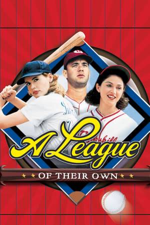 As America's stock of athletic young men is depleted during World War II, a professional all-female baseball league springs up in the Midwest, funded by publicity-hungry candy maker Walter Harvey. Competitive sisters Dottie Hinson and Kit Keller spar with each other, scout Ernie Capadino and grumpy has-been coach Jimmy Dugan on their way to fame.