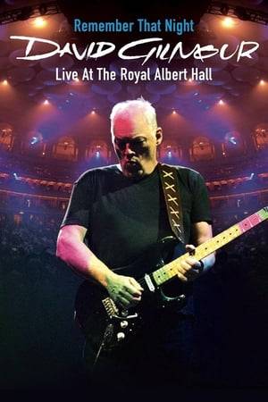 Pink Floyd guitarist David Gilmour plays a number of that band's most well known songs along with selections from his solo album On An Island. A number of special guest stars play with him over the course of the evening including David Bowie, and Graham Nash.