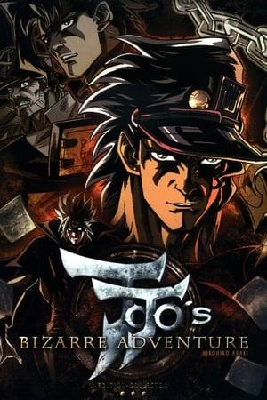 Based on the long-running manga by Hirohiko Araki, the first OVA series follows Joseph Joestar and his 17-year-old grandson Jotaro as they attempt to finish the family blood feud against the immortal vampire Dio. Joseph and Jotaro have gathered several mystical warriors each with powers representing one card from The Stand (a variation of Tarot cards), with Jotaro having powers over the strongest Stand - the Star Platinum. Dio himself has gathered Stand warriors and together they face off for the sake of Jotaro's mother Holly and domination of the world.