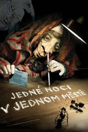 Jan Balej's animated film One Night in One City / Jedné noci v jednom městě (2007) from the Czech Republic. Very little dialogue throughout, but instead a rich world of sounds and music which more than match the detailed animation and curious vignettes that create the film.