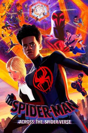 After reuniting with Gwen Stacy, Brooklyn’s full-time, friendly neighborhood Spider-Man is catapulted across the Multiverse, where he encounters the Spider Society, a team of Spider-People charged with protecting the Multiverse’s very existence. But when the heroes clash on how to handle a new threat, Miles finds himself pitted against the other Spiders and must set out on his own to save those he loves most.