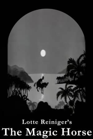 Prince Achmed goes for a ride on a flying horse.