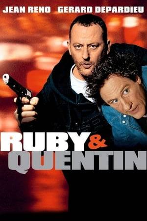 After hiding his loot and getting thrown in jail, Ruby, a brooding outlaw encounters Quentin, a dim-witted and garrulous giant who befriends him. After Quentin botches a solo escape attempt, they make a break together. Unable to shake the clumsy Quentin Ruby is forced to take him along as he pursues his former partners in crime to avenge the death of the woman he loved and get to the money.