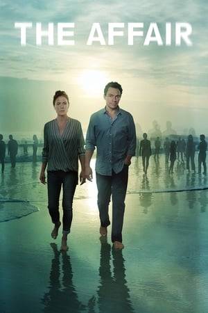 The Affair explores the emotional effects of an extramarital relationship between Noah Solloway and Alison Lockhart after the two meet in the resort town of Montauk in Long Island. Noah is a New York City schoolteacher with one novel published (book entitled A Person who Visits a Place) and he is struggling to write a second book. He is happily married with four children, but resents his dependence on his wealthy father-in-law. Alison is a young waitress trying to piece her life and marriage back together in the wake of the tragic death of her child. The story of the affair is told separately, complete with distinct memory biases, from the male and female perspectives.