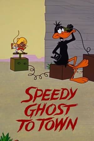 Daffy Duck overhears Speedy Gonzales and another mouse talk about a hidden cheese storage area, thinking it is really gold they are talking about.