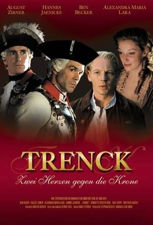 Prussian general's son Friedrich, Freiherr (German baron) von der Trenck, is an unruly student whose countless affairs make him enemies, but he wins every duel. Frederic II the Great recruits him for his personal bodyguard. During his cadet training under the cruel stickler Graf (count) von Jaschinsky Friedrich falls in love with the king's headstrong oldest sister Amalia. She, however, refuses to be married off the the Swedish king's heir. When Prussia makes war on Austria over Silesia, Trenck's loyalty is dubious on account of an Austrian family branch. Janischky eagerly convinces the king there is more.