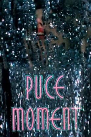 Puce Moment is a short 6 minute film by Kenneth Anger, author of the Hollywood Babylon books, filmed in 1949. Puce Moment resulted from the unfinished short film Puce Women. The film opens with a camera watching 1920s style flapper gowns being taken off a dress rack. The dresses are removed and danced off the rack to music. (The original soundtrack was Verdi opera music; in the 1960s, Anger re-released the film with a new psychedelic folk-rock soundtrack performed by Jonathan Halper.) A long-lashed woman, Yvonne Marquis, dresses in the purple puce gown and walks to her vanity to apply perfume. She lies on a chaise lounge which then begins to move around the room and eventually out to a patio. Borzois appear and she prepares to take them for a walk.