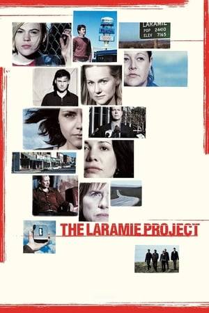 "The Laramie Project" is set in and around Laramie, Wyoming, in the aftermath of the murder of 21-year-old Matthew Shepard. To create the stage version of "The Laramie Project," the eight-member New York-based Tectonic Theatre Project traveled to Laramie, Wyoming, recording hours of interviews with the town's citizens over a two-year period. The film adaptation dramatizes the troupe's visit, using the actual words from the transcripts to create a portrait of a town forced to confront itself.