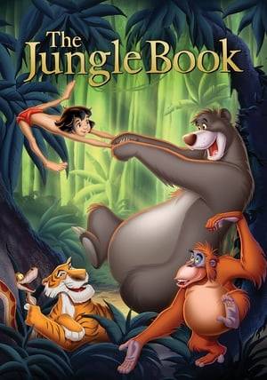 The boy Mowgli makes his way to the man-village with Bagheera, the wise panther. Along the way he meets jazzy King Louie, the hypnotic snake Kaa and the lovable, happy-go-lucky bear Baloo, who teaches Mowgli "The Bare Necessities" of life and the true meaning of friendship.