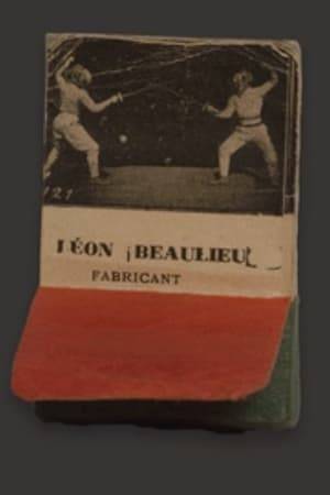 A fencing match. While the film is lost, there is a new digital version based on re-creation from a flipbook produced by Léon Beaulieu around the same time.