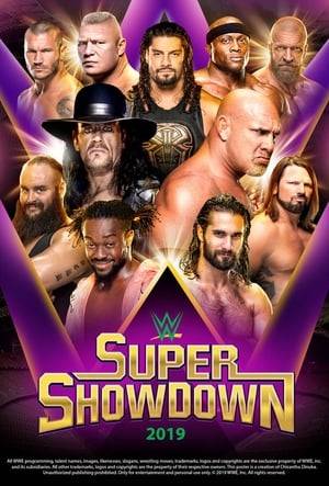 WWE Super Showdown took place on June 7th, 2019. It was WWE's third show from Saudi Arabia. The show featured for the first time ever The Undertaker vs. Goldberg. Also, both the WWE Championship and the Universal Championship are on the line, with a 50 Man Battle Royale, WWE's biggest ever.