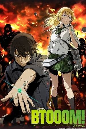 Sakamoto, an unemployed young man, is one of the world's top players of an online fighting game called Btooom! One day, he wakes up on what appears to be a tropical island, although he doesn't remember how or why he got there.
