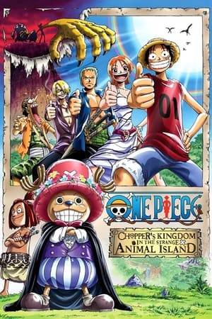 As the Straw Hat Pirates sail through the Grand Line.A line of geysers erupted from under the Going Merry. And the whole crew find themselves flying over the island. Unfortunatly, Chopper fell off the ship and was separated from his friends. Luffy and the others landed on the other side of the island. Chopper meanwhile finds himself being worshiped as the island's new king by the animals. To make matters worse, a trio of human "horn" hunters are on the island. The leader, Count Butler is a violin playing/horn eating human who wants to eat the island's treasure to inherit immense power. Will Luffy & the rest be able to prevent the count from terrorizing the island? And will they be able to convince Momambi that not all pirates are bad?