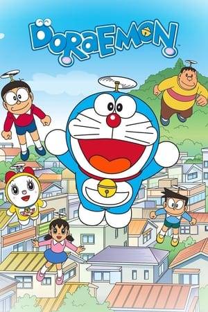 Robotic cat Doraemon is sent back in time from the 22nd century to protect 10-year-old Noby, a lazy and uncoordinated boy who is destined to have a tragic future. Doraemon can create secret gadgets from a pocket on his stomach, but they usually cause more bad than good because of Noby's propensity to misuse them.