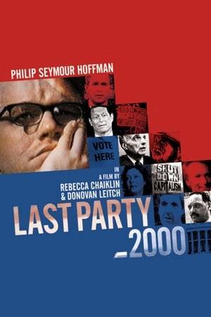 Filmed over the last six months of the 2000 Presidential election, Phillip Seymour Hoffman starts documenting the campaign at the Republican and Democratic National Conventions, but spends more time outside, in the street protests and police actions than in the orchestrated conventions. Hoffman shows an obvious distaste for money politics and the conservative right. He looks seedier and more disillusioned the campaign progresses. Eventually Hoffman seems most energized by the Ralph Nader campaign as an alternative to the nearly indistinguishable major parties. The high point of the film are the comments by Barney Frank who says that marches and demonstrations are largely a waste of time, and that the really effective political players such as the NRA and the AARP never bother with walk ins, sit-ins, shoot-ins or shuffles. In the interview with Jesse Jackson, Hoffman is too flustered to ask all of his questions.
