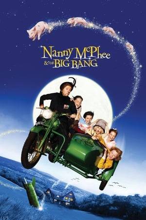 Nanny McPhee appears at the door of a harried young mother who is trying to run the family farm while her husband is away at war. But once she’s arrived, Nanny discovers that the children are fighting a war of their own against two spoiled city cousins who have just moved in. Relying on everything from a flying motorcycle and a statue that comes to life to a tree-climbing piglet and a baby elephant, Nanny uses her magic to teach her mischievous charges five new lessons.