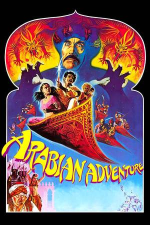 An evil caliph (Christopher Lee) offers his daughter’s hand in marriage to a prince if he can complete a perilous quest for a magical rose. Helped by a young boy and a magic carpet, Prince Hasan (Oliver Tobias), has to overcome genies, fire breathing monsters and treacherous swamps to reach his prize and claim the hand of the Princess Zuleira (Emma Samms).