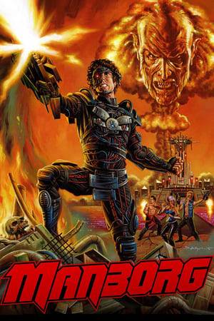 The evil Count Draculon and his army of demons have conquered Earth, but a young soldier who lost his life in the first war against Hell has reawakened in the future as MANBORG! Together with a crew of post-apocalyptic rebels, the half-man half-machine hero will fight to defeat Draculon and take back the planet!