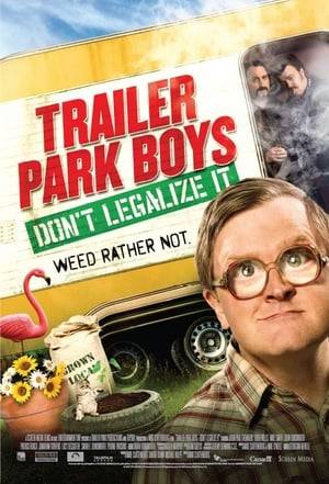Trailer Park Boys: Don't Legalize It is the third film in the Trailer Park Boys franchise, and a sequel to Trailer Park Boys: Countdown to Liquor Day (2009). In the film, Ricky (Robb Wells), Julian (John Paul Tremblay) and Bubbles (Mike Smith) attempt a series of get-rich-quick schemes after being released from prison, but are again pursued by former Sunnyvale Trailer Park supervisor Jim Lahey (John Dunsworth).