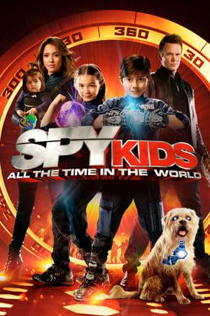 Eight years after the third film, the OSS has become the world's top spy agency, while the Spy Kids department has since become defunct. A retired spy Marissa is thrown back into the action along with her stepchildren when a maniacal Timekeeper attempts to take over the world. In order to save the world, Rebecca and Cecil must team up with their hated stepmother. Carmen and Juni have since also grown up and will provide gadgets to them.