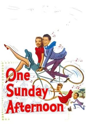 The third film version of James Hagan's play, this time with songs added, starring Dennis Morgan as a dentist who marries patient and loyal Dorothy Malone despite his constant infatuation with sexy flirt Janis Paige. Filmed previously in 1933 ("One Sunday Afternoon") and 1941 ("The Strawberry Blonde").