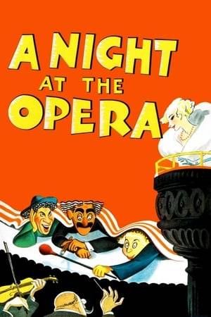 The Marx Brothers take on high society and the opera world to bring two lovers together. A sly business manager and two wacky friends of two opera singers help them achieve success while humiliating their stuffy and snobbish enemies.