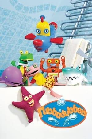 The Rubbadubbers are fun-loving bath toys who spring to life when nobody's looking. When they're not splashing about in the bathroom, they imagine themselves in fantastical adventures where they live out their wishes… and their possible consequences.