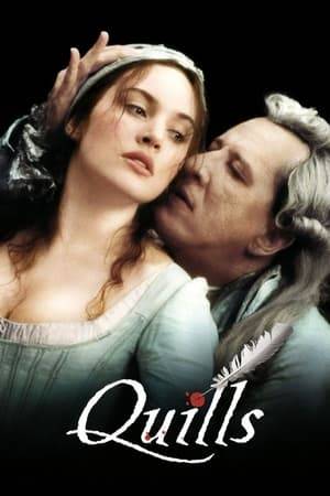 A nobleman with a literary flair, the Marquis de Sade lives in a madhouse where a beautiful laundry maid smuggles his erotic stories to a printer, defying orders from the asylum's resident priest. The titillating passages whip all of France into a sexual frenzy, until a fiercely conservative doctor tries to put an end to the fun.
