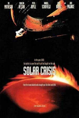 A huge solar flare is predicted to fry the Earth. Astronauts aboard the spaceship Helios must go to the Sun to drop a bomb equipped with an Artificial Intelligence and a Japanese pilot at the right time so the flare will point somewhere else.