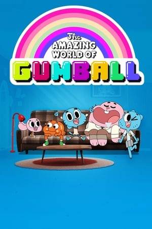 The life of Gumball Watterson, a 12-year old cat who attends middle school in Elmore. Accompanied by his pet, adoptive brother, and best friend Darwin Watterson, he frequently finds himself involved in various shenanigans around the city, during which he interacts with various family members: Anais, Richard, and Nicole Watterson, and other various citizens.