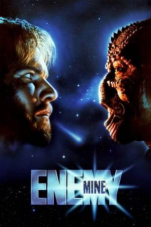 A soldier from Earth crashlands on an alien world after sustaining battle damage. Eventually he encounters another survivor, but from the enemy species he was fighting; they band together to survive on this hostile world. In the end the human finds himself caring for his enemy in a completely unexpected way.