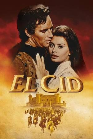 Epic film of the legendary Spanish hero, Rodrigo Diaz ("El Cid" to his followers), who, without compromising his strict sense of honour, still succeeds in taking the initiative and driving the Moors from Spain.