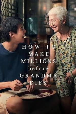 A man quits work to care for dying grandmother, motivated by her fortune. He schemes to win her favor before she passes.
