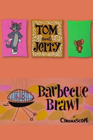 Spike is showing his son Tyke how to barbecue when his cooking is disrupted by a typical Tom-and-Jerry chase.