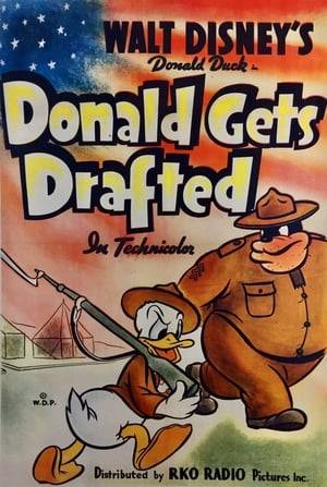 Donald Fauntleroy Duck gets his draft notice and goes in, past all the amazingly enticing recruiting posters, to sign up. First he has to pass the physical. Despite his flat feet, he makes it. Donald wants to fly, but first he has to make it through Sergeant Pete's boot camp. He has a terrible time with close-order drills, and standing at attention without moving when he's over an ant-hill proves a real challenge. Eventually, Donald ends up on endless KP.