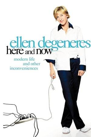 Ellen DeGeneres has done everything, from starring in hit sitcoms and movies, to writing best-selling books, to having her own new talk show, but she's never forgotten her roots as a stand-up comedian. Taped at New York City's Beacon Theatre before a live audience, Ellen DeGeneres: Here and Now features the kind of humor that first made her a star, offering her offbeat insights into everyday life. Her feel-good humor touches on something that anyone can identify with, be it the obligatory gay joke, procrastination, fashion, public cell phone use, airline etiquette, or self-esteem.