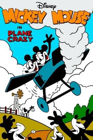 Inspired by Lindbergh's flight from New York to Paris, Mickey builds a plane to take Minnie for a trip.