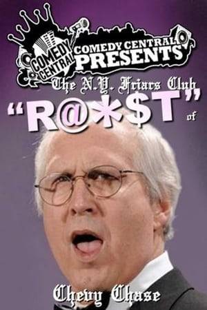 Chevy Chase bitterly takes in his roast.