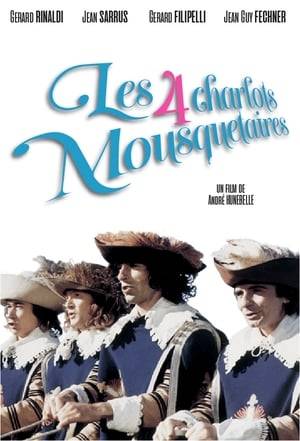 This French slapstick comedy stars the musician/comedian foursome Les Charlots, as valets to the Four Musketeers. One of the film's highlights is a mutual kicking session between Cardinal Richelieu, the King, and a monk. This comedy foursome was enormously popular in 1970s France, and they made a huge number of films during that period.