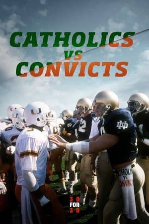 On October 15, 1988, Notre Dame hosted the University of Miami in what would become one of the greatest games in college football history. It was tradition vs. swagger, the No. 4-ranked Fighting Irish versus the No. 1-ranked Hurricanes, one coaching star, Lou Holtz, versus another, Jimmy Johnson. But the name still attached to the contest came from a t-shirt manufactured by a few Notre Dame students: “Catholics vs. Convicts.” As compelling as the tale of Notre Dame’s dramatic victory is—even losing quarterback Steve Walsh calls it “a helluva ballgame”—the backstory is just as riveting.