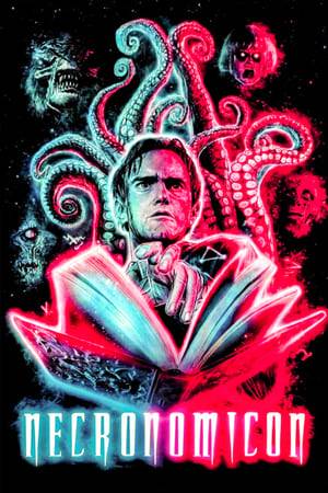 H.P. Lovecraft anthology is divided into four segments: "The Library" which is the wraparound segment involving Lovecraft's research into the Book of The Dead and his unwitting release of a monster and his writing of the following horror segments "The Drowned", "The Cold", and "Whispers".