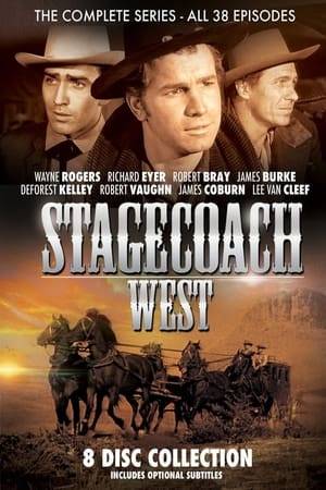 Stagecoach West is an American Western drama television series which ran for thirty-eight episodes on the ABC network from October 4, 1960, until June 27, 1961. Characters Luke Perry and Simon Kane operate the Timberland Stage Line from fictitious Outpost, Missouri to San Francisco, California. Simon's 15-year-old son, David "Davey" Kane, joins the two as they face stagecoach robbers, murderers, inclement weather, and human interest stories. Perry and Kane, who are both deputy U.S. marshals, had been on opposite sides of the American Civil War; Kane, a captain in the Union Army, while Perry had fought for the Confederate States of America. The one-hour black-and-white program was offered at 9 p.m. Eastern on Tuesdays opposite NBC's Thriller, hosted by Boris Karloff, and CBS's The Red Skelton Show.

Rogers became well-known a dozen years later on M*A*S*H, and Bray later portrayed the forest ranger Corey Stuart on Lassie from 1964–1969, both on CBS. Child actor Richard Eyer had starred in a number of films in the 1950s, including Friendly Persuasion and Desperate Hours.

Stagecoach West was produced by Dick Powell's Four Star Television. It is believed that the series was cancelled despite the high quality of its production because of the glut of westerns on television at the time that it aired. The same fate had fallen on CBS's Johnny Ringo, a 1959 one-season spin-off of Dick Powell's Zane Grey Theater.